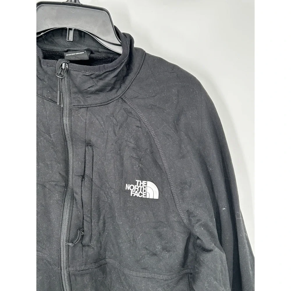 The North Face Canyonlands Jacket Mens Large Zipper‎ Pockets Fleece Full Zip Up